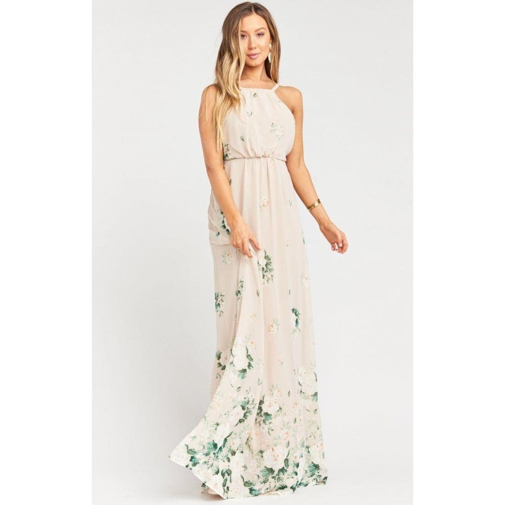 Show Me Your Mumu Amanda Maxi Dress Bouquet Toss - Picture 1 of 15
